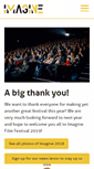 Mobile Screenshot of imaginefilmfestival.com
